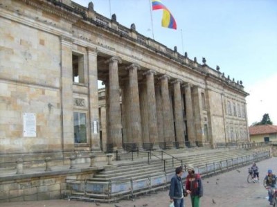 Capitolio Nacional de Colombia, a tour attraction in Bogota, Colombia