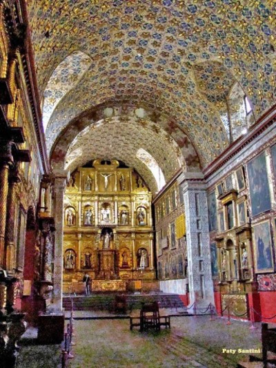 Iglesia de Santa Clara, a tour attraction in Bogota, Colombia