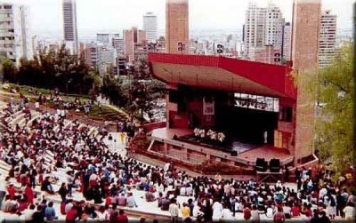 Teatro al aire libre La Media Torta, a tour attraction in Bogota, Colombia