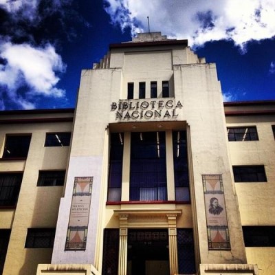 Biblioteca Nacional, a tour attraction in Bogota, Colombia