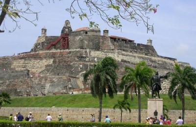 Castillo de San Felipe de Barajas, a tour attraction in Cartagena - Bolivar, Colombia 
