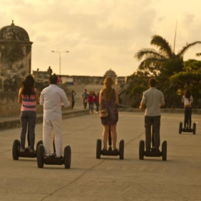 Roll in Segway, a tour attraction in Cartagena - Bolivar, Colombia