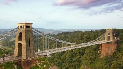 Clifton Suspension Bridge, a tour attraction in Bristol, United Kingdom 