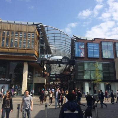 Cabot Circus, a tour attraction in Bristol, United Kingdom