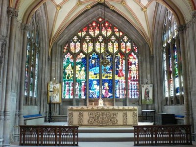 St. Mary Redcliffe Church, a tour attraction in Bristol, United Kingdom