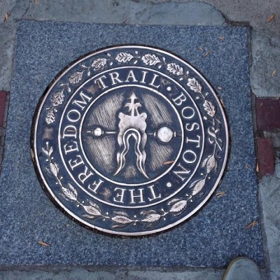 The Freedom Trail, a tour attraction in Boston, MA, United States 