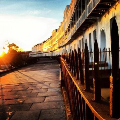 Royal York Crescent, a tour attraction in Bristol, United Kingdom