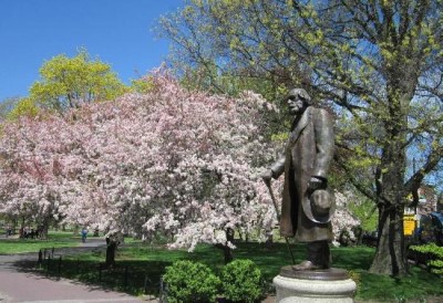 Boston Public Garden, a tour attraction in Boston, MA, United States 