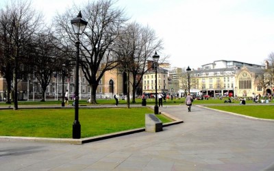 College Green, a tour attraction in Bristol, United Kingdom