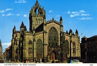 St Giles' Cathedral, a tour attraction in Edinburgh, United Kingdom