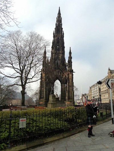 Scott Monument, a tour attraction in Edinburgh, United Kingdom