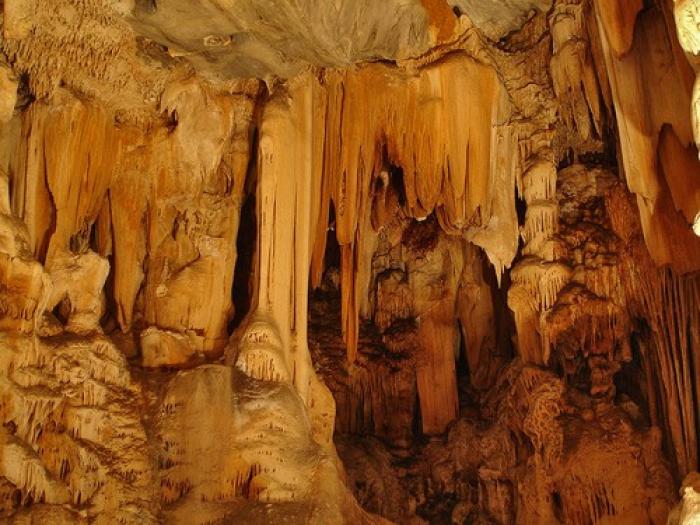 The Cango Caves, a tour attraction in The Garden Route South Africa