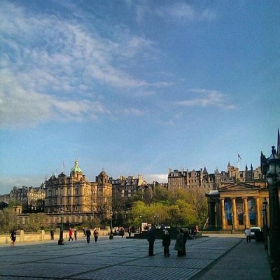 The Mound, a tour attraction in Edinburgh, United Kingdom