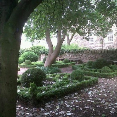 Dunbar's Close Garden, a tour attraction in Edinburgh, United Kingdom