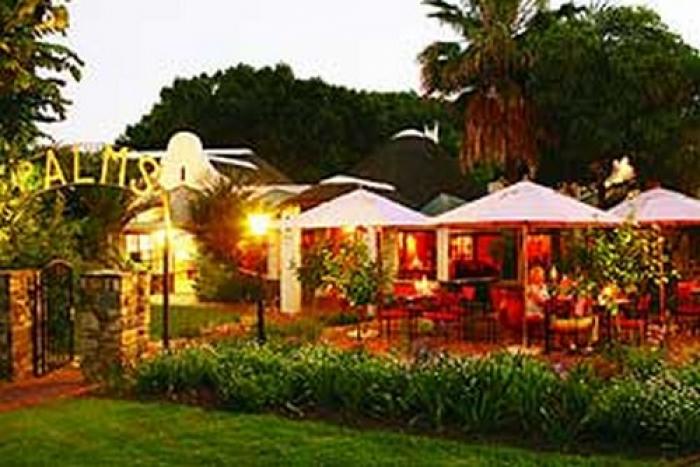 The Palms restaurant, a tour attraction in The Garden Route South Africa