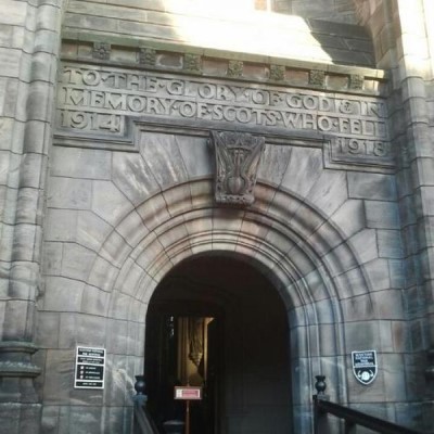 The Scottish National War Memorial, a tour attraction in Edinburgh, United Kingdom