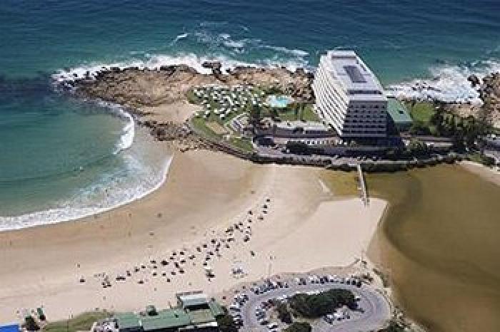 The town of Plettenberg Bay, a tour attraction in The Garden Route South Africa