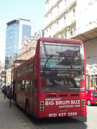 Big Brum, a tour attraction in Birmingham, United Kingdom