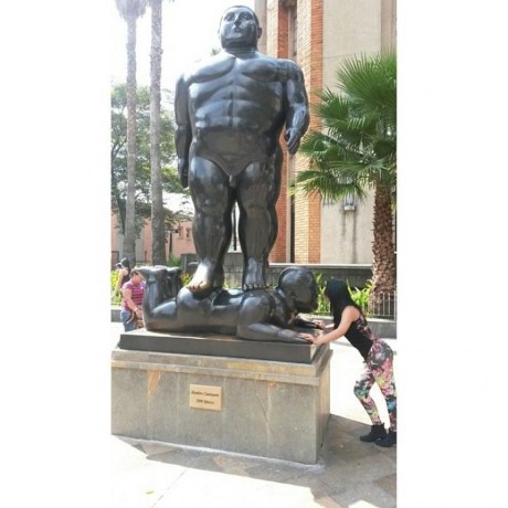 Plaza Botero, a tour attraction in Medellin, Colombia