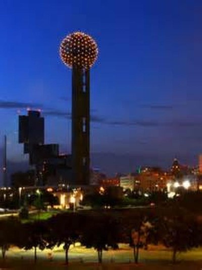 Reunion Tower, a tour attraction in Dallas, TX, United States     