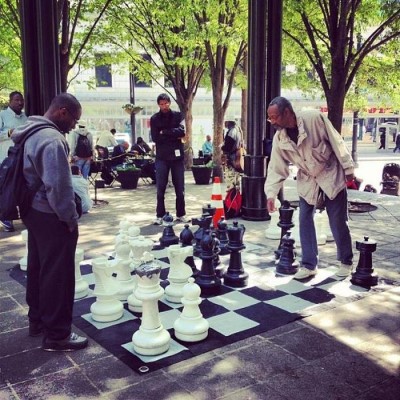 Woodruff Park Chess Court, a tour attraction in Atlanta, GA, United States    