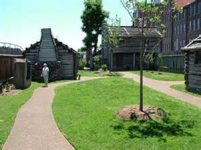 Fort Nashborough, a tour attraction in Nashville, TN, United States