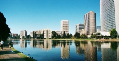 Lake Merritt, a tour attraction in Oakland, CA, United States 