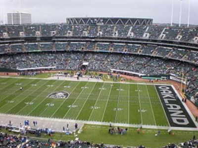 O.co Coliseum, a tour attraction in Oakland, CA, United States 
