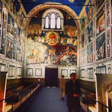 Cappella degli Scrovegni, a tour attraction in Padua, Italy