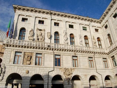 Palazzo Moroni, a tour attraction in Padua, Italy