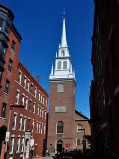 The Old North Church, a tour attraction in Boston, MA, United States    