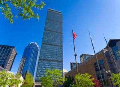 Prudential Center Tower, a tour attraction in Boston, MA, United States     