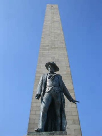 Bunker Hill Monument, a tour attraction in Boston, MA, United States     