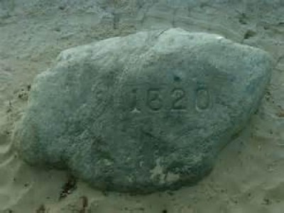 Plymouth Rock, a tour attraction in Boston, MA, United States     