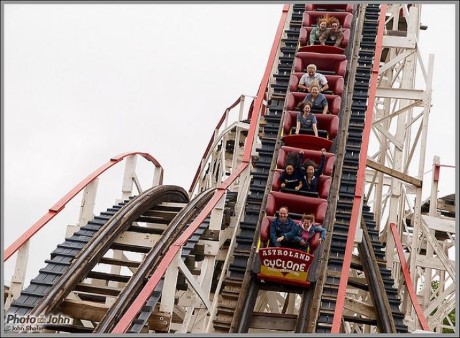 Coney Island Cyclone Roller Coaster, a tour attraction in Brooklyn, NY, United States   
